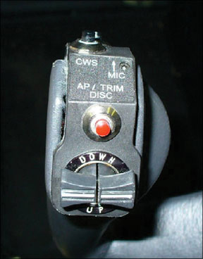 GFC 700s Control Wheel Steering