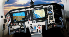 All-Glass Panel of The Garmin G1000
