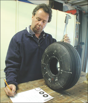 Aircraft Tire Test