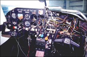 Cockpit Panel Reconstruction