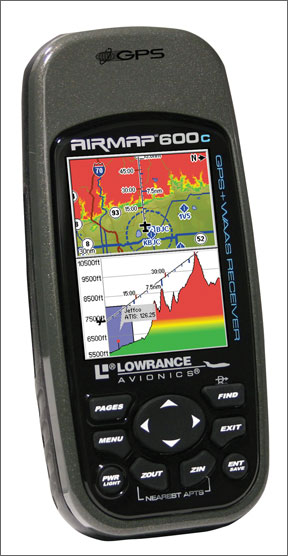 Lowrances AirMap 600C