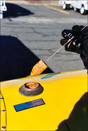 Piper J-3 Cub Aircraft Fuel Gauge