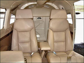 Piper Seneca Aircraft Seating