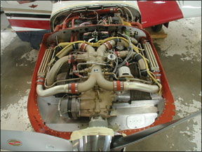 Mooneys Type S uses the Continental TSIO-550