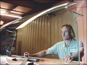 Aircraft Glass Quality Inspection