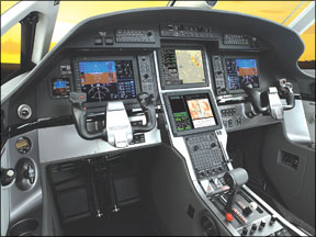 The PC-12s Cockpit
