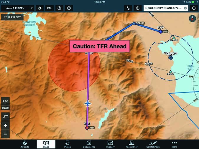 foreflight 8 alerts