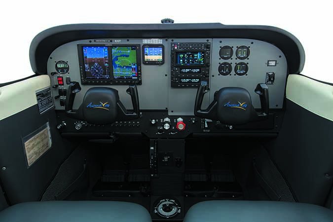 Cessna 172 panel