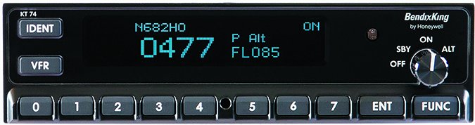Trig KT74 transponder for BendixKing