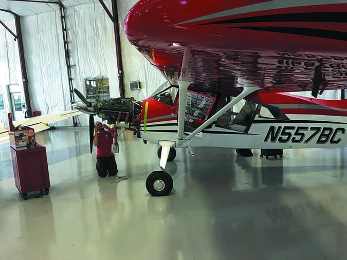 airport maintenance facility