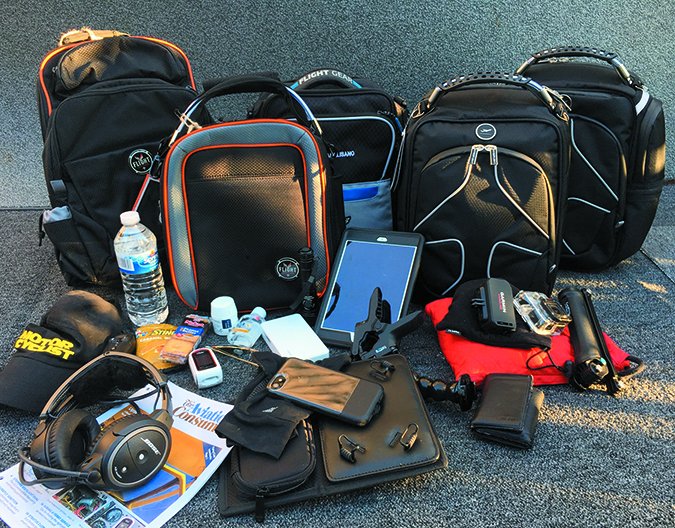 backpacks for pilots