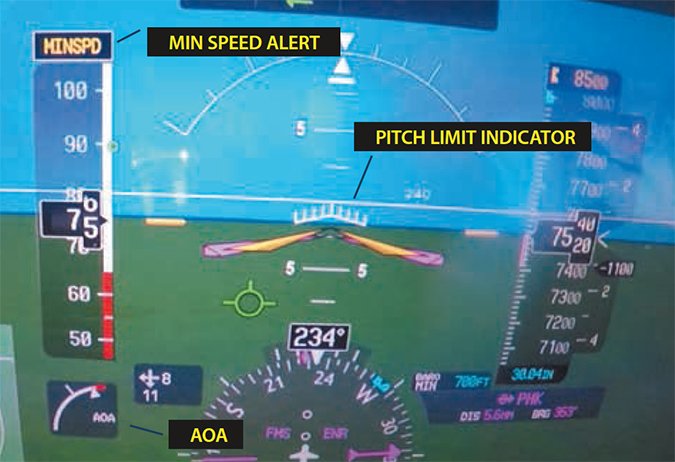 ESP speed and stall warnings