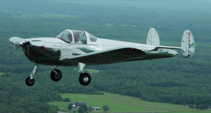 Tom Murrell Flying his Ercoupe