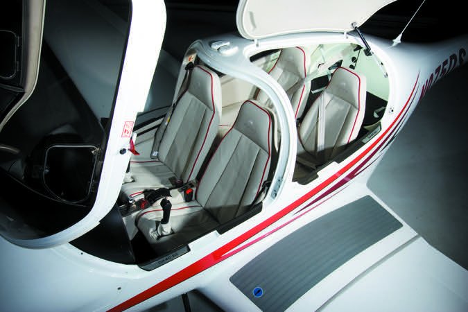 DA40 Interior