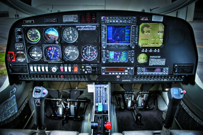 DA40 Steam Gauges