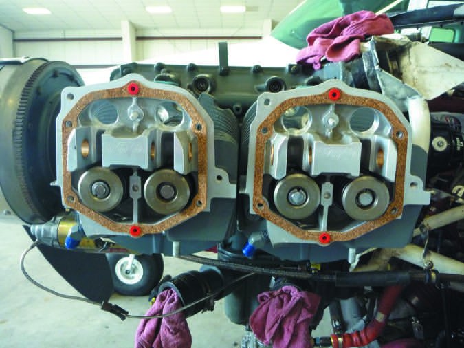Lycoming Cylinder install