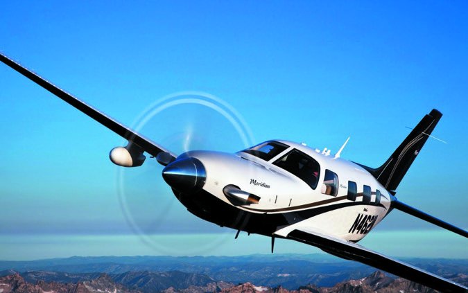 Meridian in flight