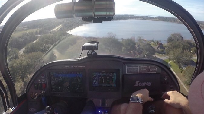 In an amphib