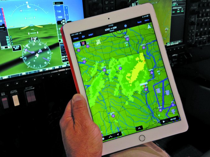 ADS-B radar iPad