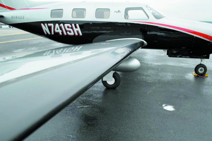 5 Mirage wing inboard view