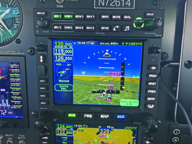 9 IFD550 approach ADJUSTED
