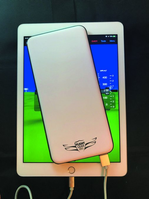battery and iPad