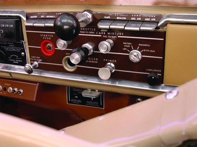 10 C195 cockpit out front window