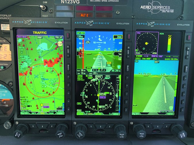 10 ASPEN PITOT INPUT FAIL