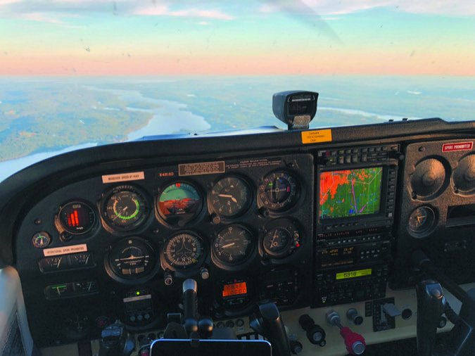 9 Skyview before inflight