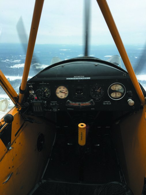 2 CUB COCKPIT FRONT