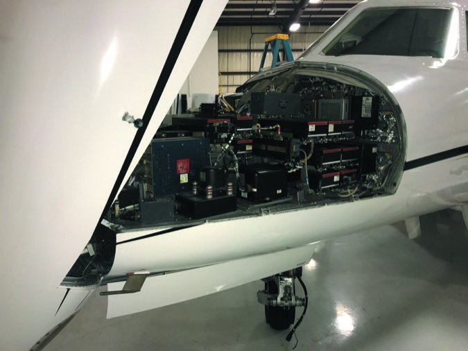 4 Falcon nose open
