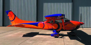 Cessna paint mask