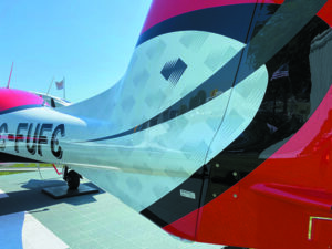 airplane paint blending