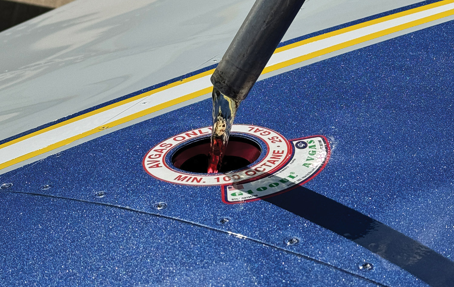 avgas fueling 100LL