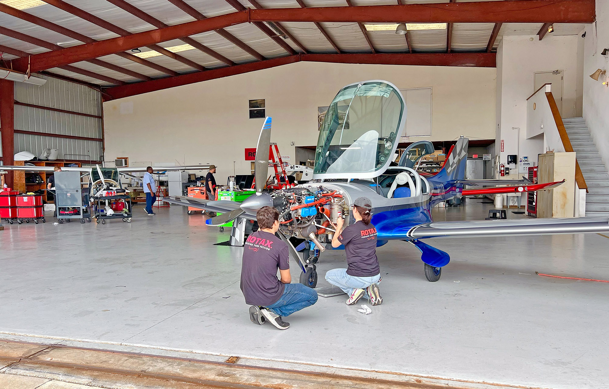 Lockwood Aviation hangar