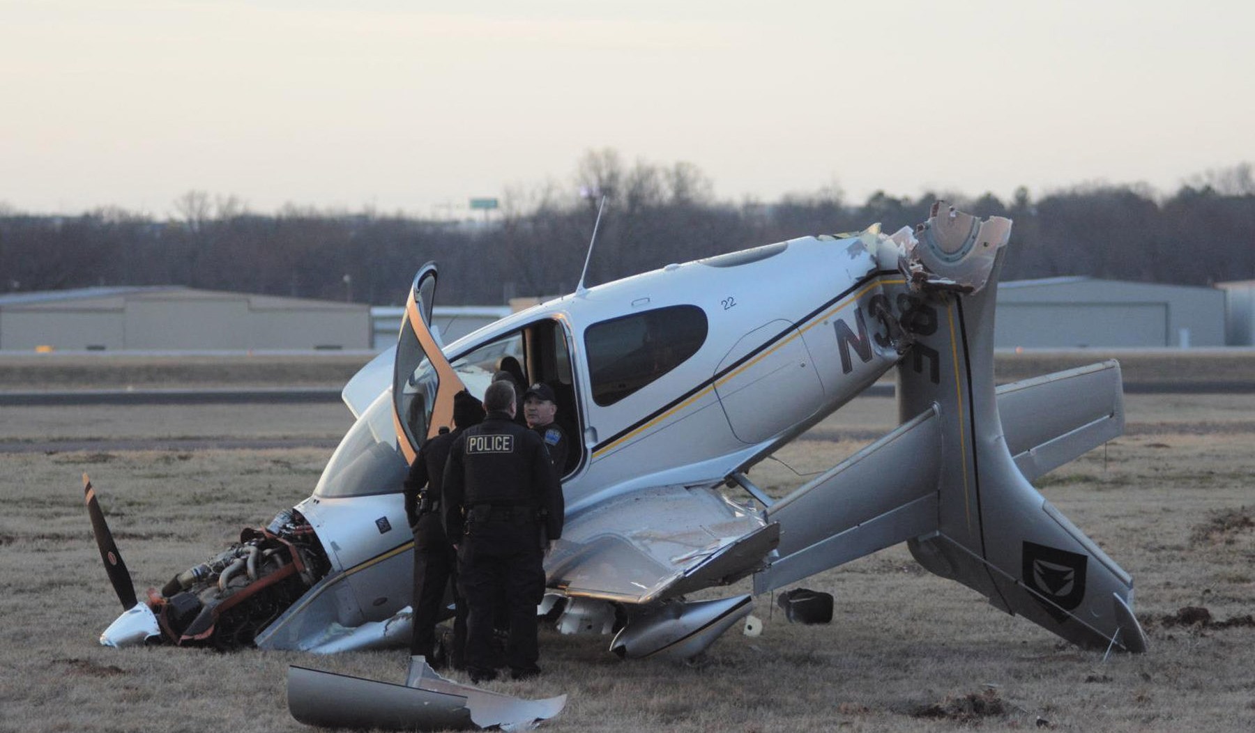 Cirrus safety - crashed airplane