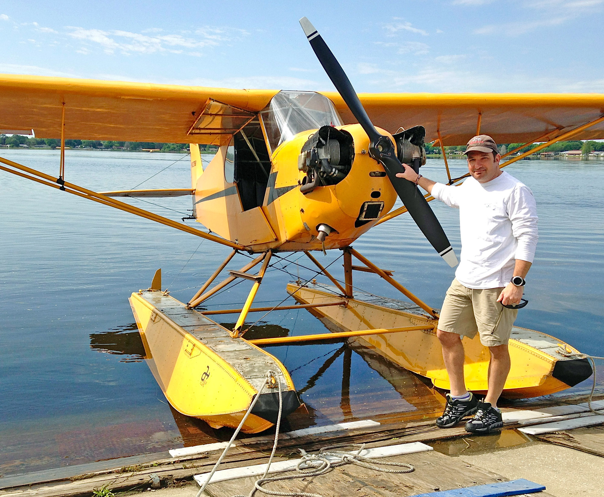 Yes, we can attest that a bigger-engine J-3 can work for float flying, with some limitations.